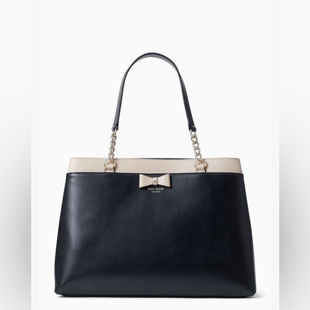 Kate Spade Baldwin Street Maryanne Black Leather Bag, EUC - Picture 1 of 15